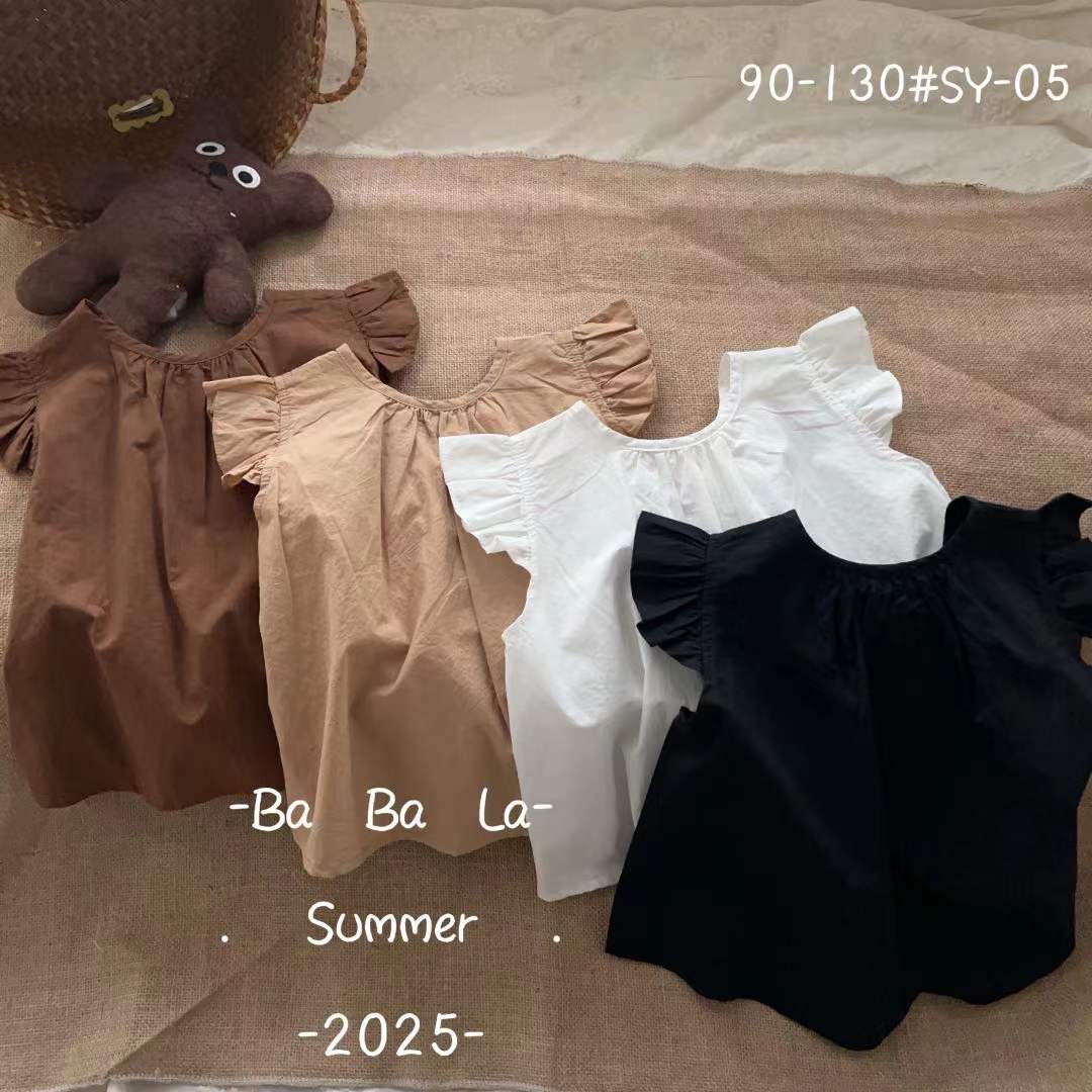 تاپ دخترانه چین‌دار وارداتی